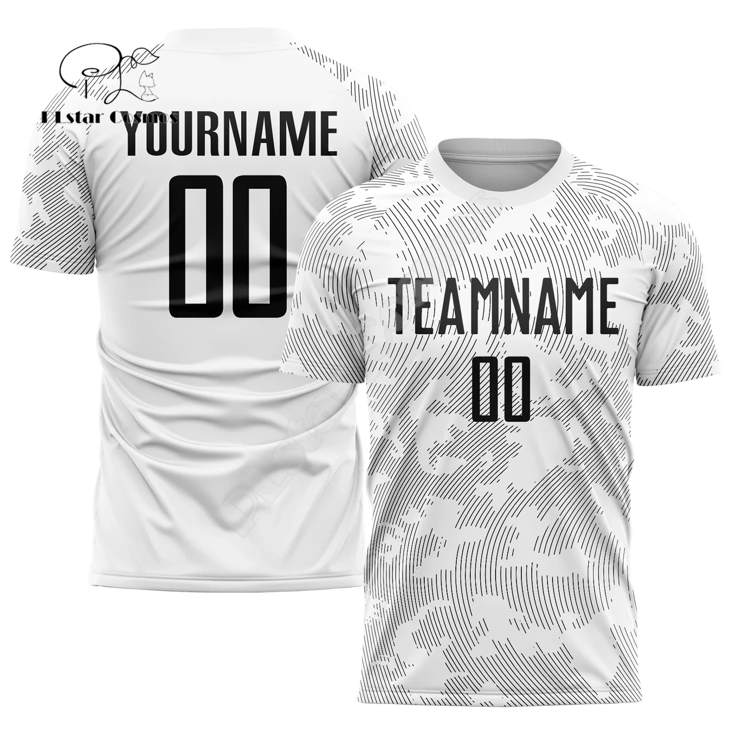 3D Printing Name - Nome personalizzato Mesh traspirante gradiente Graffiti