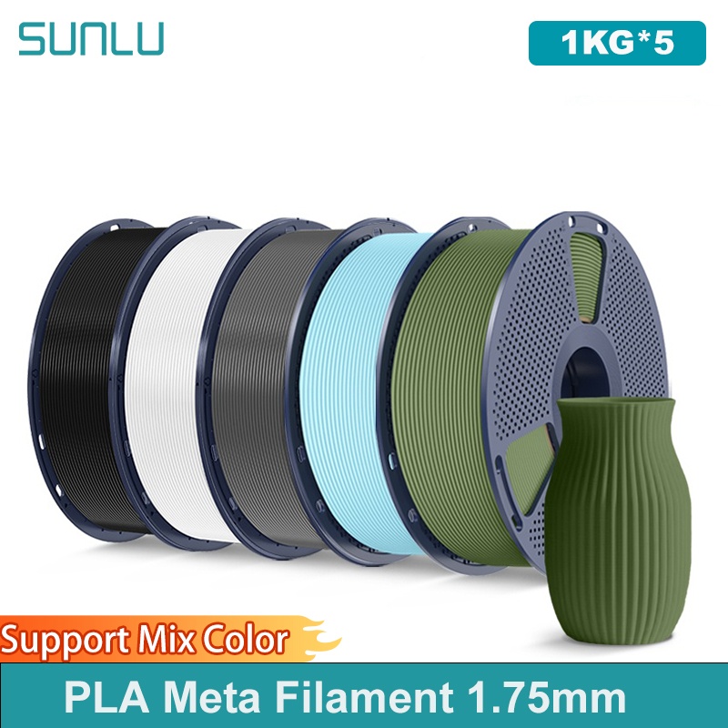 Pla Filament 1.75Mm - SUNLU Filamento PLA Meta 5KG 1.75mm