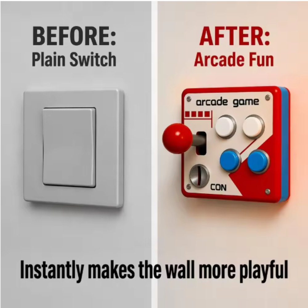 3D Printing App - Copertura per Joystick Arcade Retrò, Decorazione