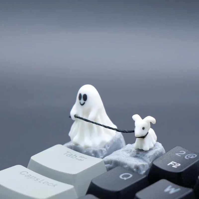 3D Printing App - Ghost Puppy Resina Keycap Personalizzato 3D