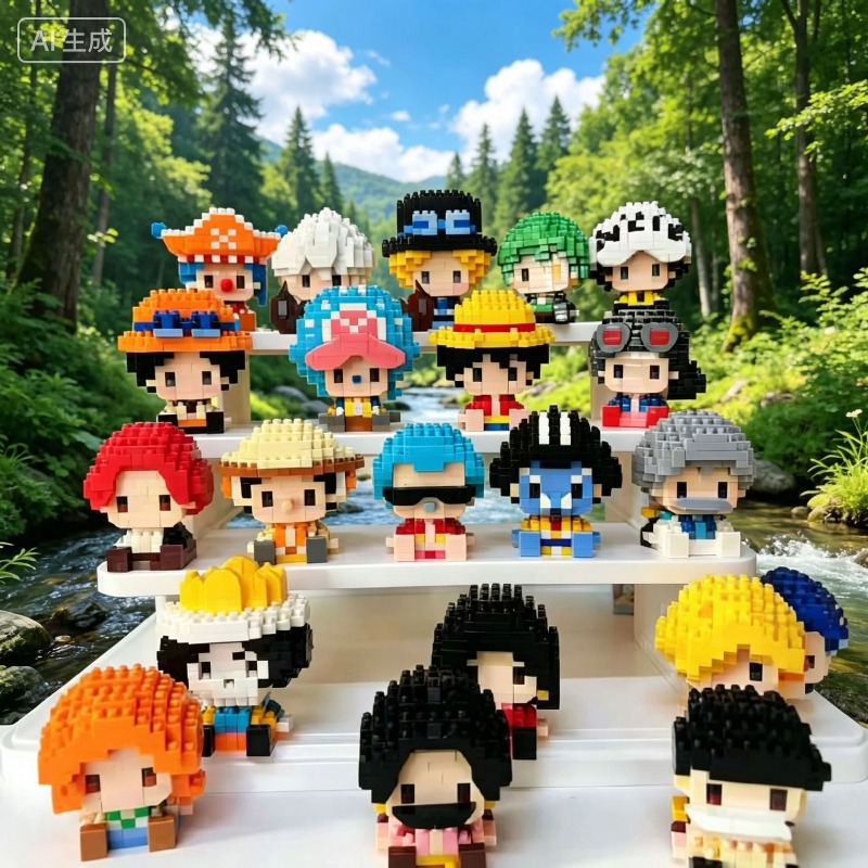 3D Printing Lego - Nuovo ONE PIECE Sun God Nika