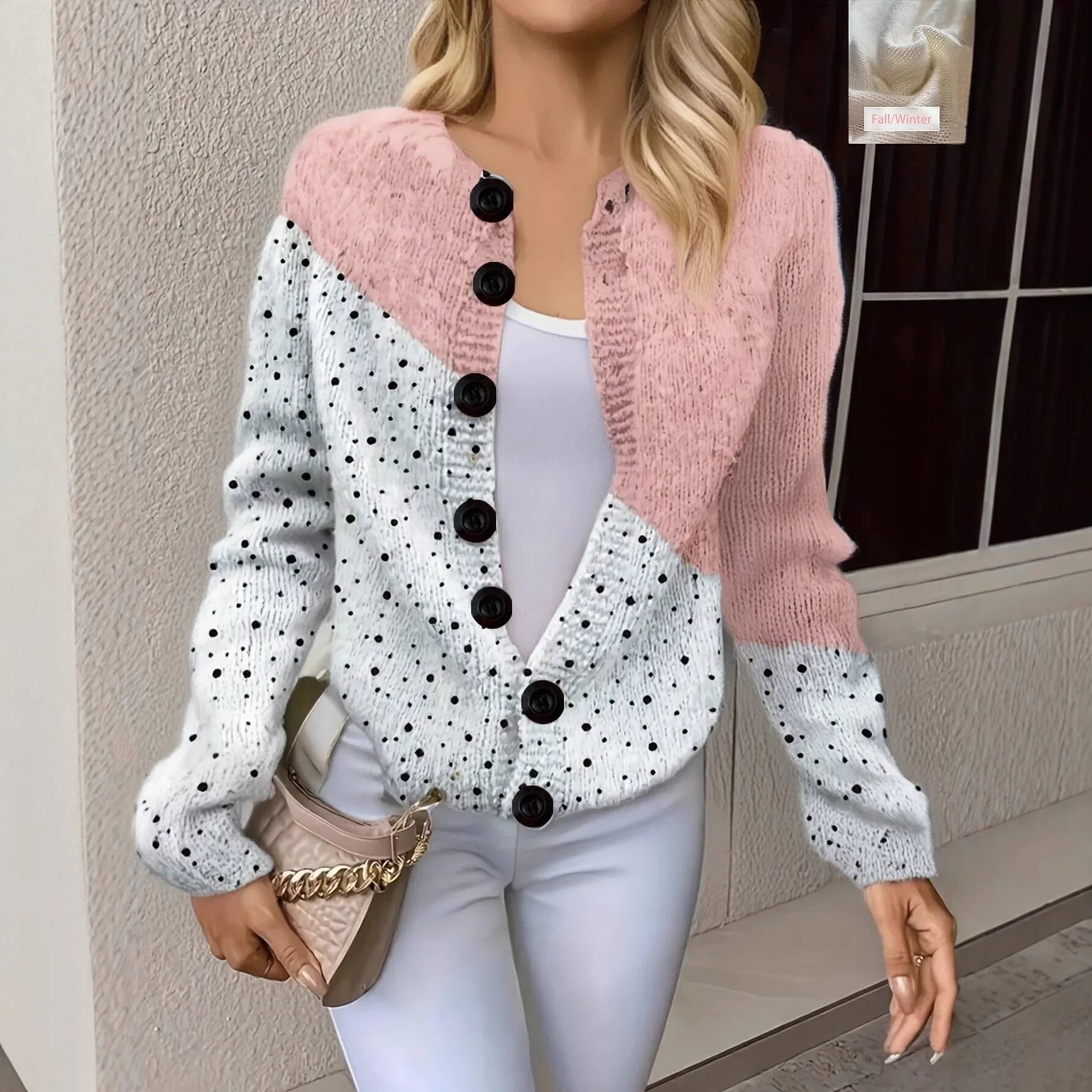 3D Printing Cancer - Cardigan Gilet da Donna Lavorato a