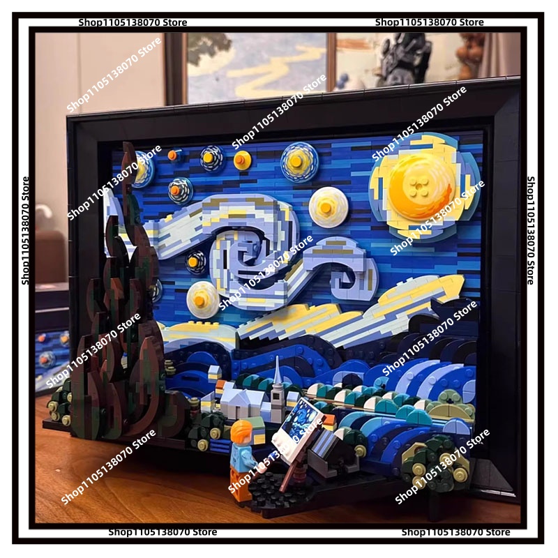 3D Printing Lego - Puzzle 3D della Notte Stellata di