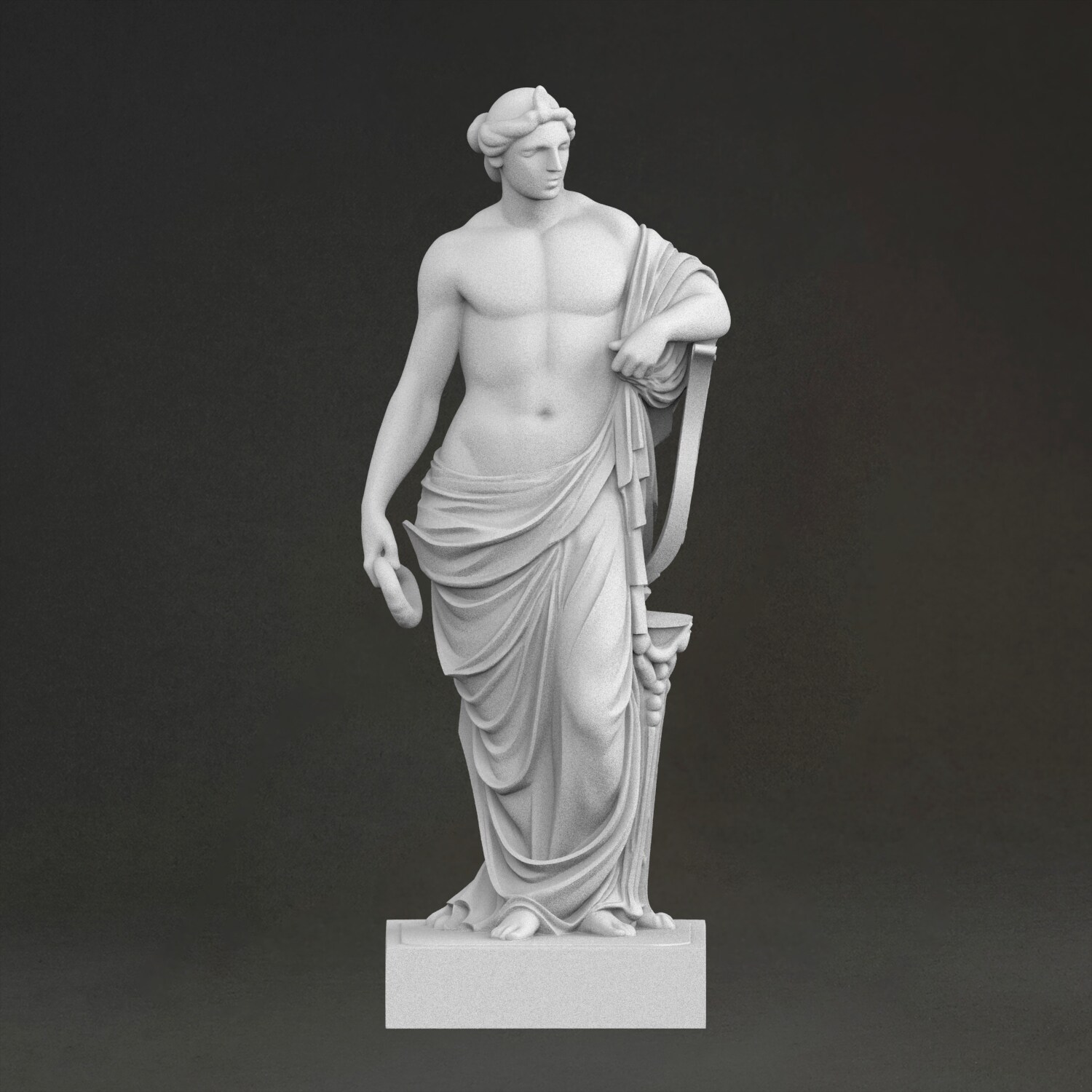 3D Printing Material - Scultura 'Apollo, il dio del sole',