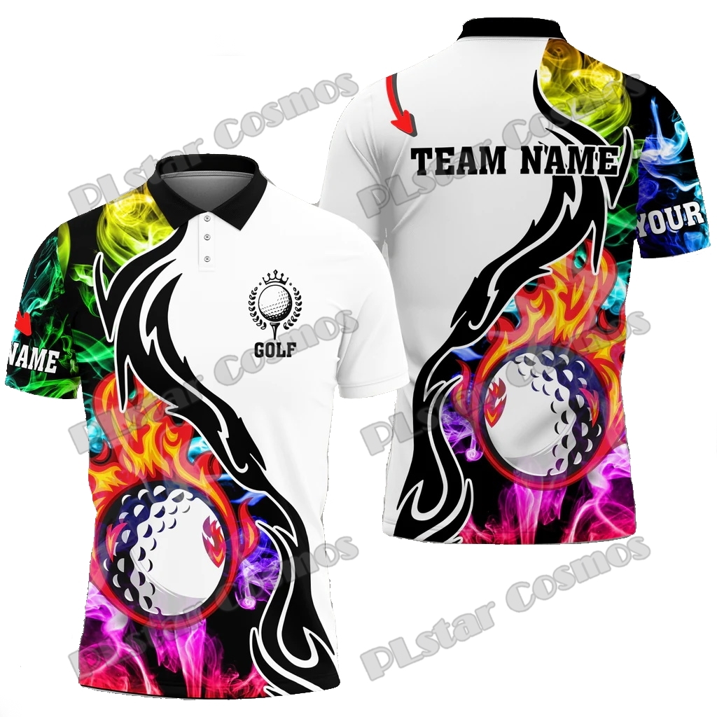 3D Printing Name - Nome personalizzato Palla da golf Fuoco