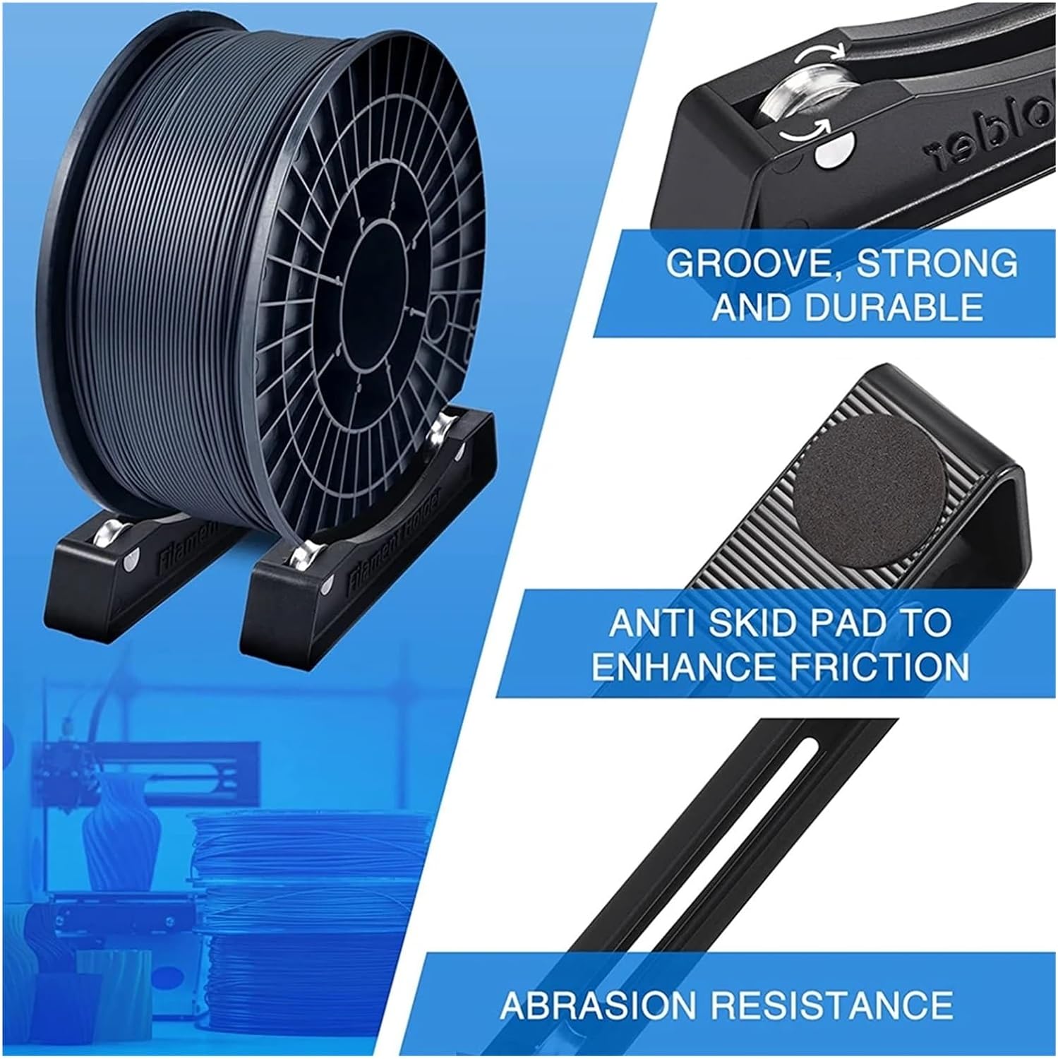 Abs Filament Spool - Supporto per Bobina di Filamento da