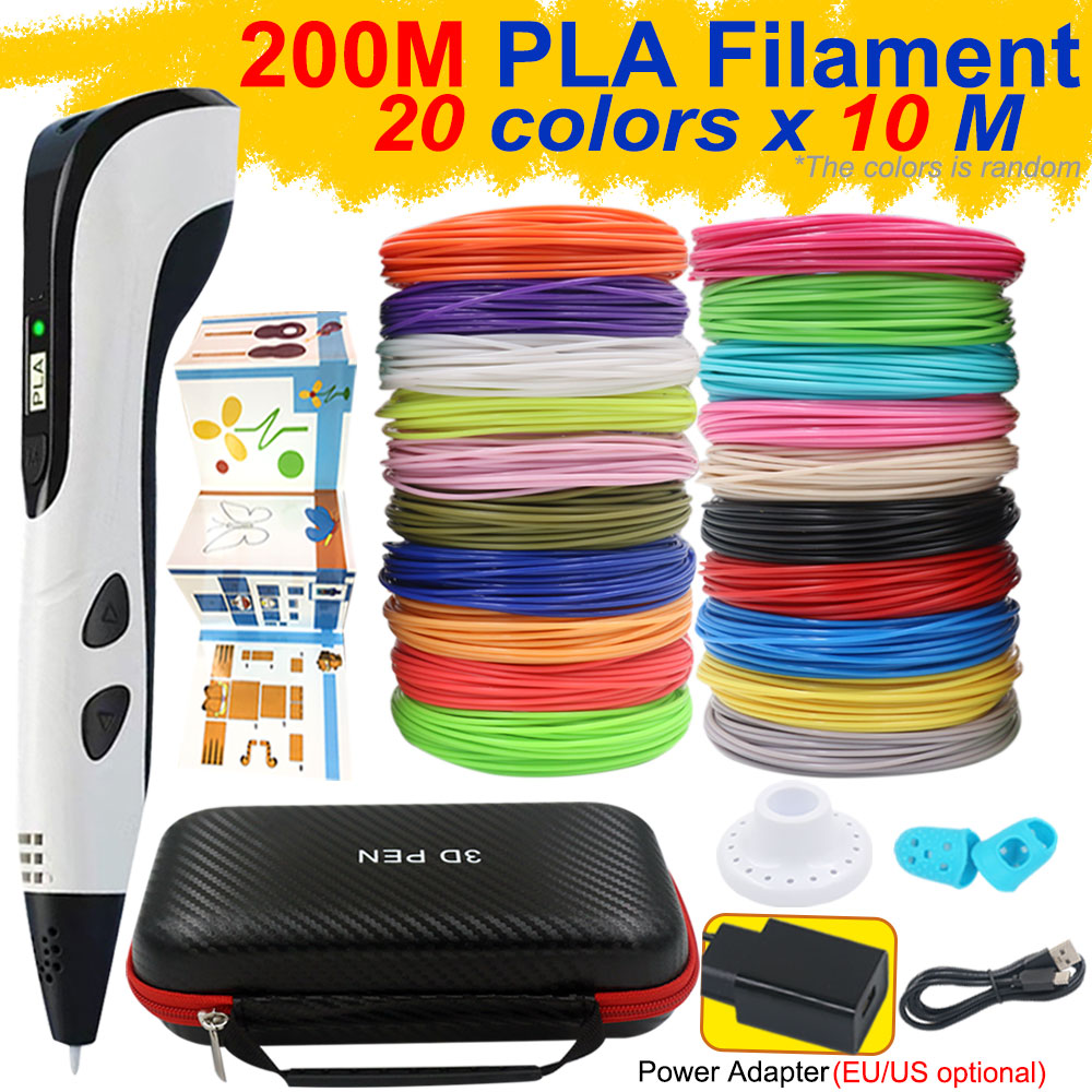 3D Printing Filament - Penna 3D per Bambini con Adattatore