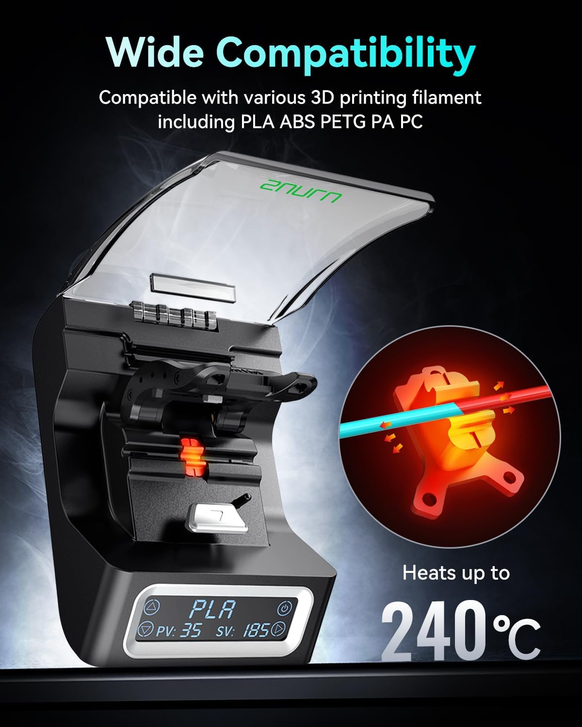 Connettore per Filamento SUNLU - Abs Filament Spool recensione e prezzo