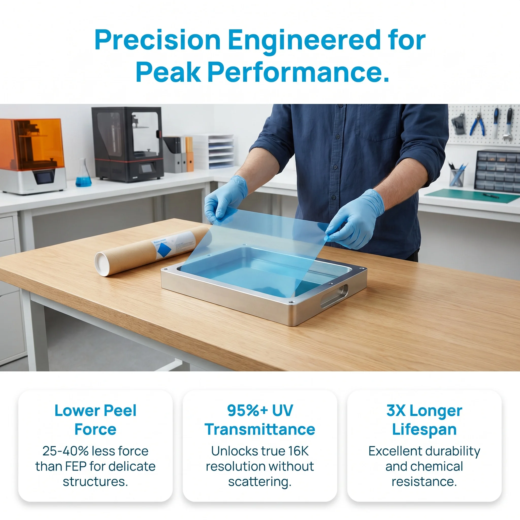 Pellicola NFEP 210x150x0.127mm - 3D Printing Elegoo recensione e prezzo