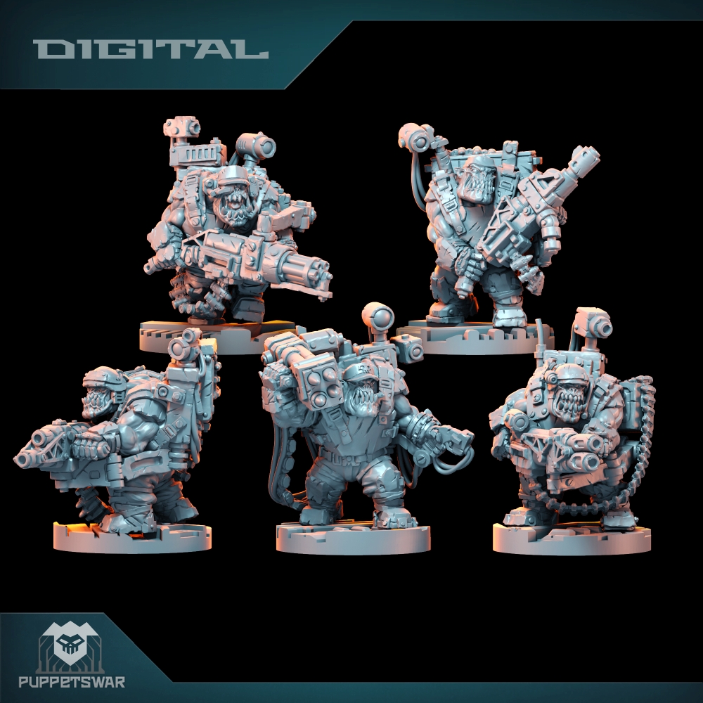 Orc Ultimate Badasses Squad, F - 3D Printing Material recensione e prezzo