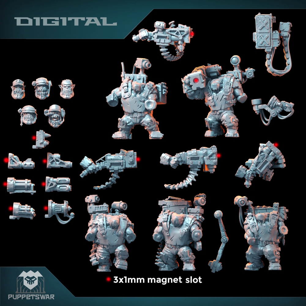 Orc Ultimate Badasses Squad, F - 3D Printing Material recensione e prezzo