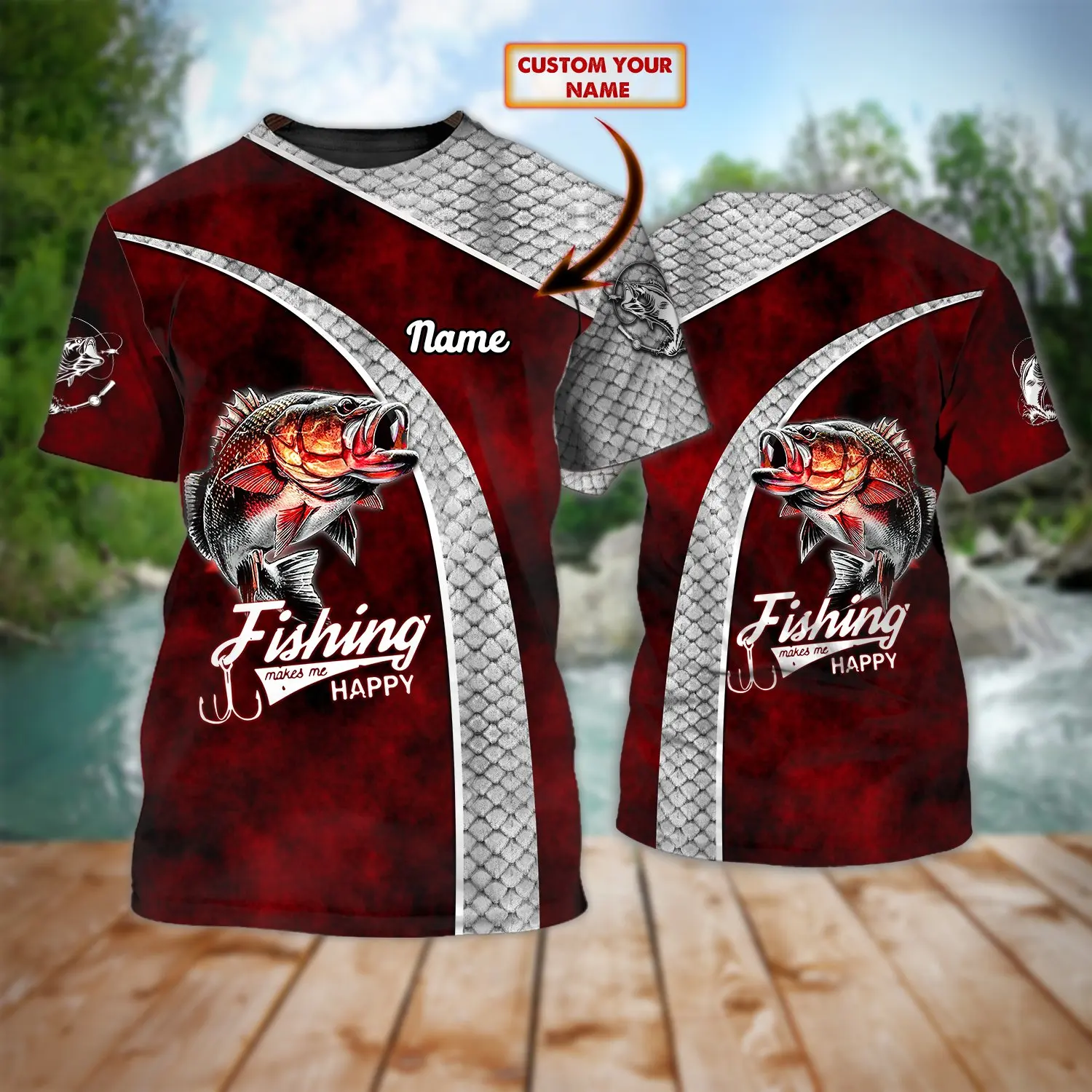 Bass Fishing Nome personalizza - 3D Printing Name recensione e prezzo