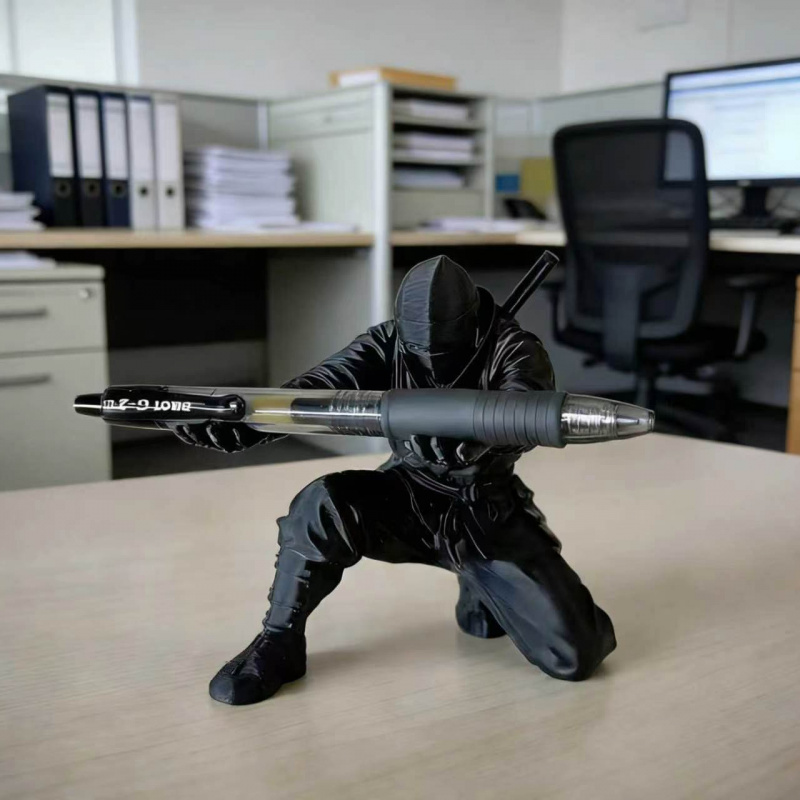 Portapenne Ninja Stampato in 3 - 3D Printing Office Setup recensione e prezzo