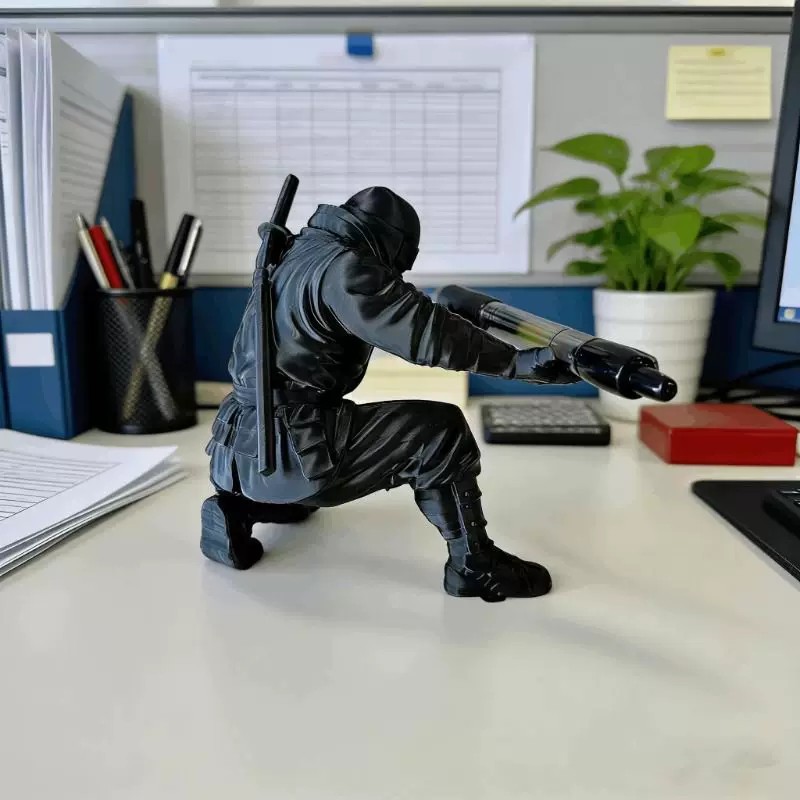 Portapenne Ninja Stampato in 3 - 3D Printing Office Setup recensione e prezzo
