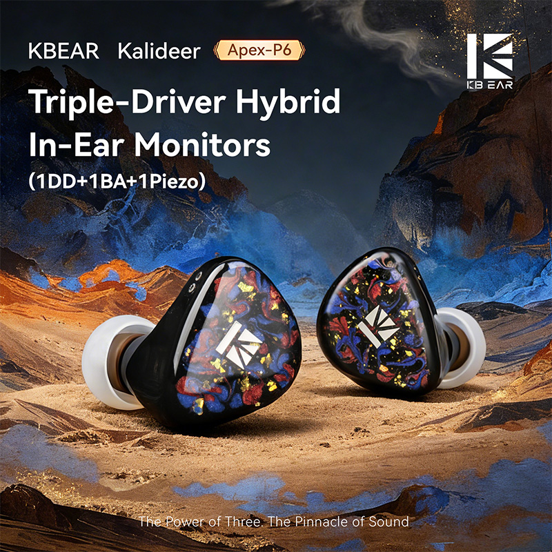 KBEAR Kalideer Apex-P6 1DD+1BA - 3D Printing Office Setup recensione e prezzo