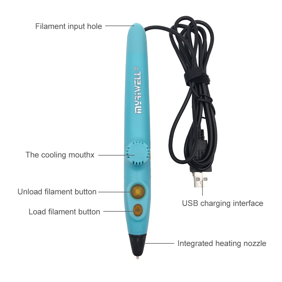 Myriwell più nuovo RP-200A pen - 3D Printing Filament recensione e prezzo