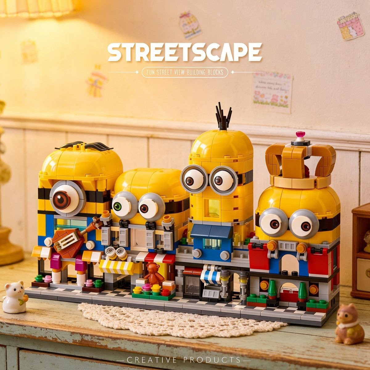 Set 4-in-1 Minions Serie Scena - 3D Printing Lego recensione e prezzo