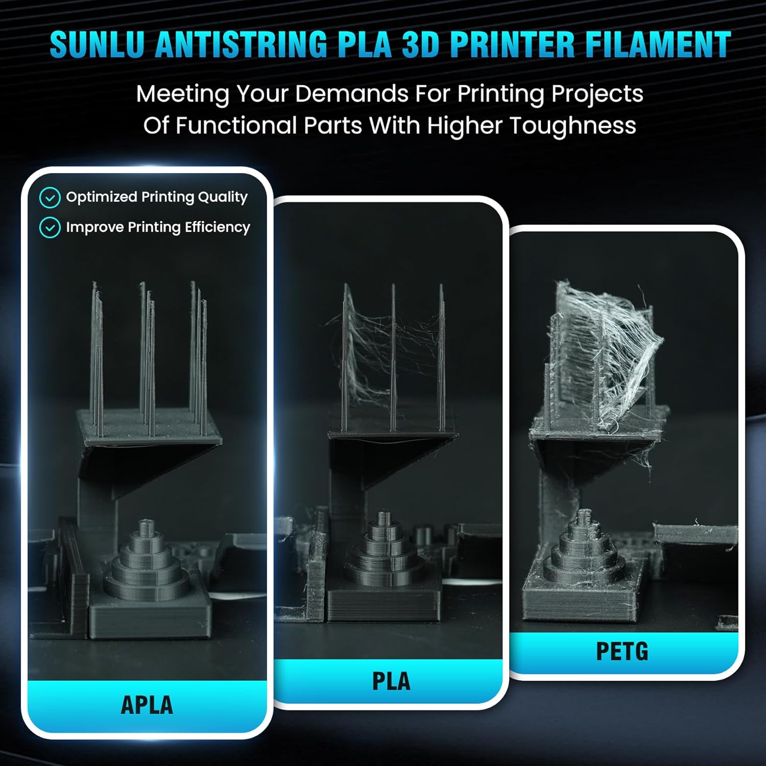 SUNLU 10KG APLA/PLA Meta/Alta  - Abs Filament Spool recensione e prezzo